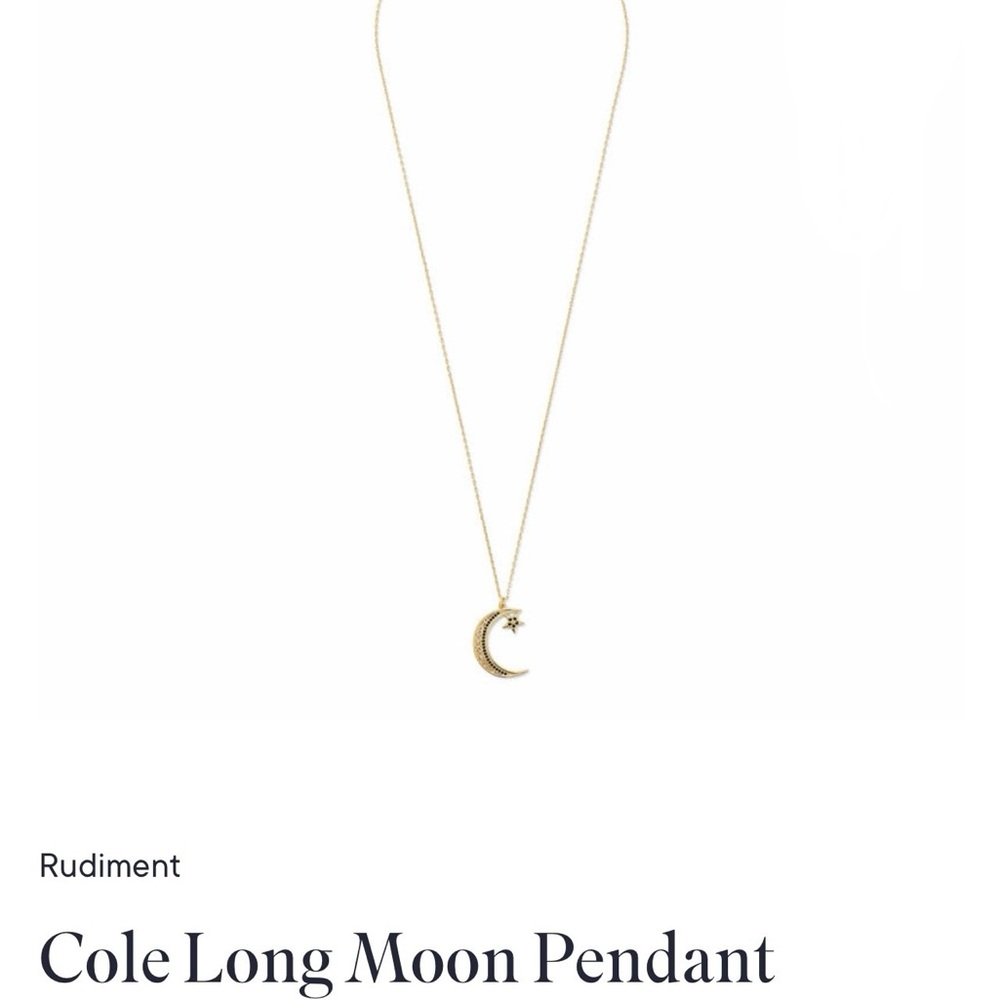 Rudiment Cole Long Moon pendant